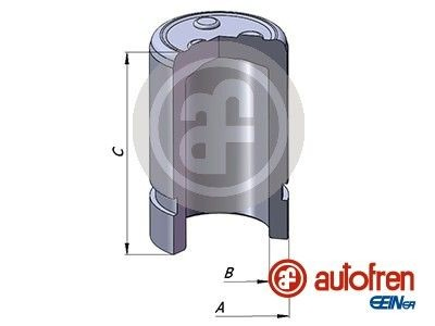 D025343 Autofren Поршень супорта гальмівного, заднього